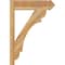 Ekena Millwork Olympic Rough Sawn Arts and Crafts Outlooker, Western Red Cedar, 6"W x 20"D x 28"H OUT06X20X28OLY03RWR - alternate 4